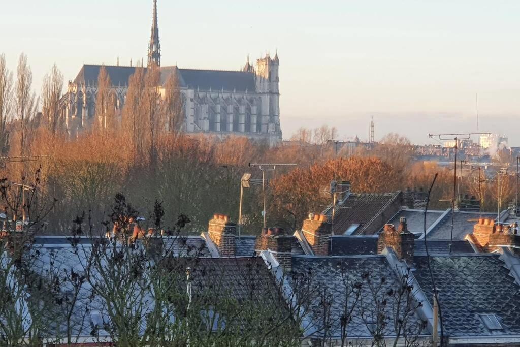 Maison Famille-Confort-Terrasse Jardin-Vue Cathedrale Amiens Eksteriør bilde